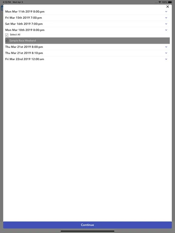 Capturas de pantalla de Tix - TixScan iPad 