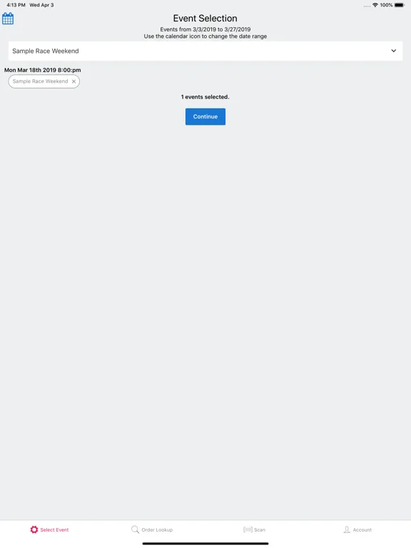 Capturas de pantalla de Tix - TixScan iPad 