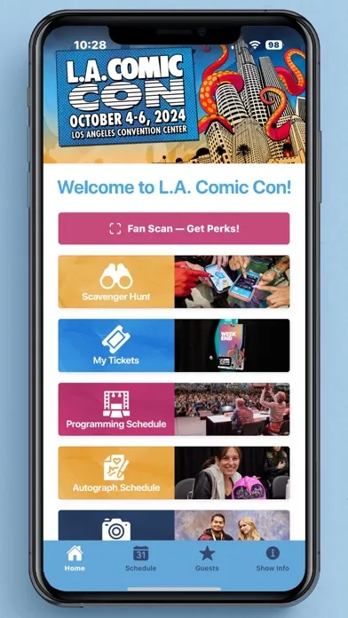 Zrzuty ekranu Los Angeles Comic Con
