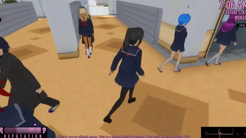 Captures d'écran de Yandere Simulator Adventure