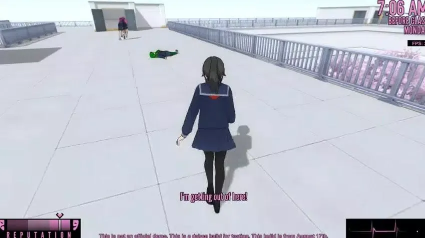 Captures d'écran de Yandere Simulator Adventure