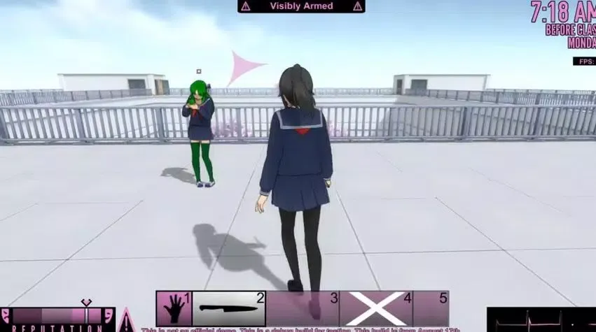 Captures d'écran de Yandere Simulator Adventure