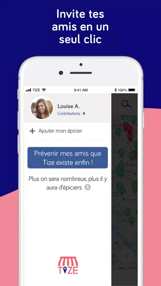 Tize, le radar à épiciers स्क्रीनशॉट