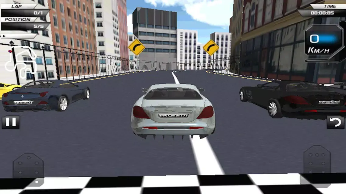 real cars racing 2017: traffic city car games free应用截图