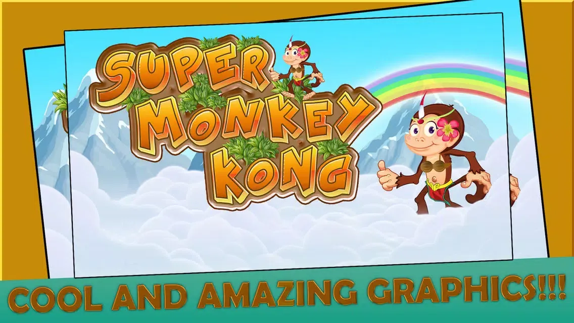 Super monkey kong 2016 quest : fun free new jungle adventure game স্ক্রিনশট