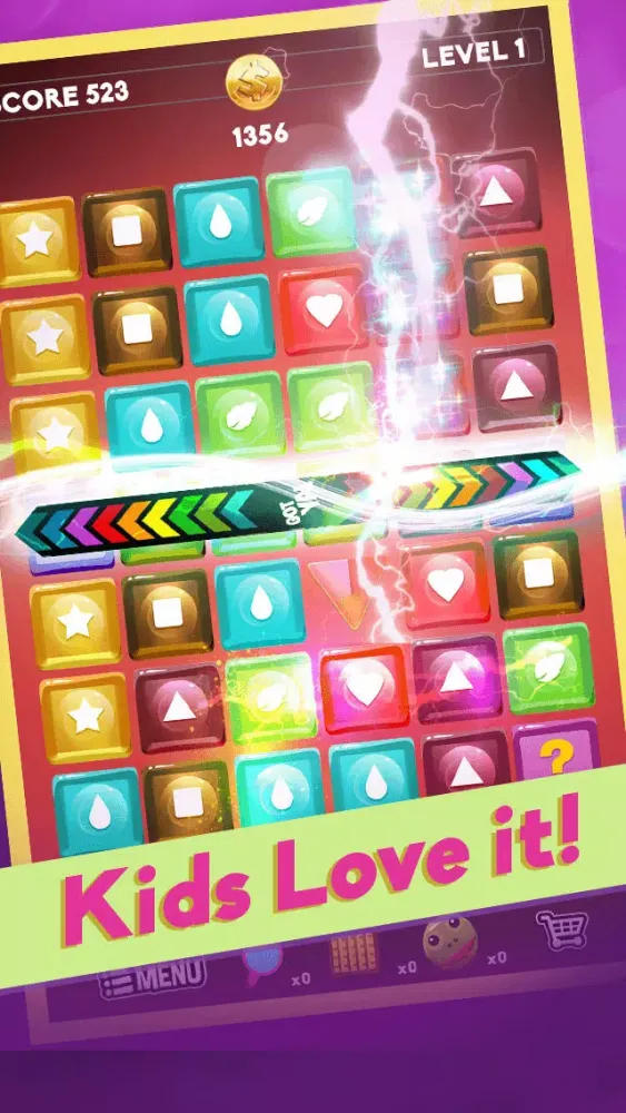 Candy Rainbow Unicorn Game - Pony Memory Puzzle For Kids FREE Screenshots