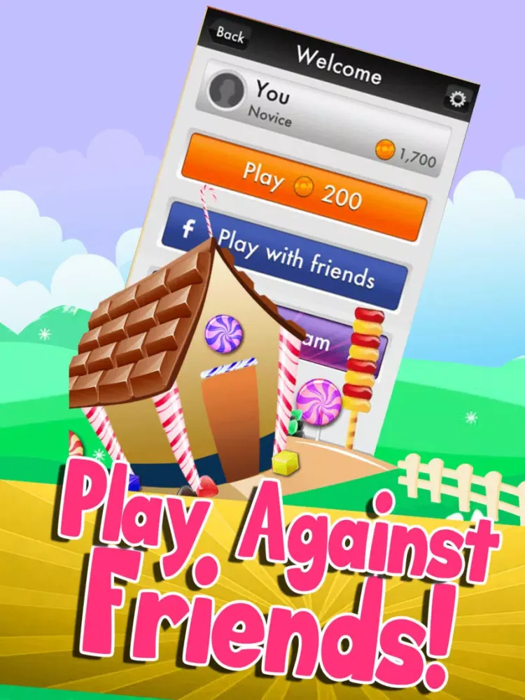 Candy Sparks Match-3 - Sweet Bubbles And Fruits Mania For Kids Free iPad  Screenshots