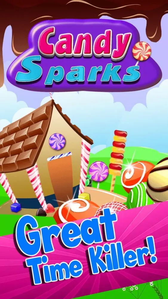 Candy Sparks Match-3 - Sweet Bubbles And Fruits Mania For Kids Free Screenshots