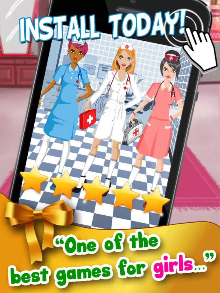 Captures d'écran de Dentist Dress-Up - Fashion & Style 3D Game For Kids FREE iPad 