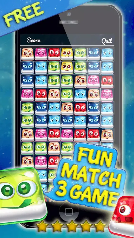 Jelly Crush Fruit Blitz - Enjoy Cool Match 3 Mania Puzzle Game For Kids HD FREE應用截圖
