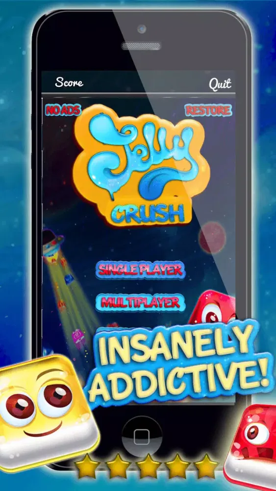 Jelly Crush Fruit Blitz - Enjoy Cool Match 3 Mania Puzzle Game For Kids HD FREE應用截圖