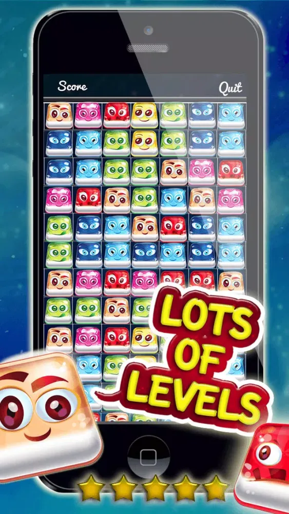 Jelly Crush Fruit Blitz - Enjoy Cool Match 3 Mania Puzzle Game For Kids HD FREE應用截圖