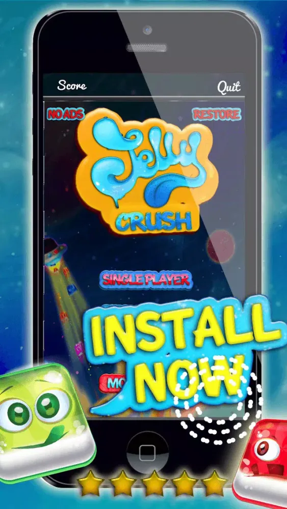 Jelly Crush Fruit Blitz - Enjoy Cool Match 3 Mania Puzzle Game For Kids HD FREE應用截圖