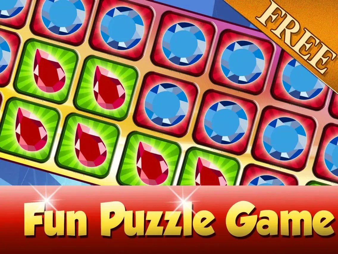 صور Jewel Flippers Tiles - Diamonds Match-3 Mania iPad 