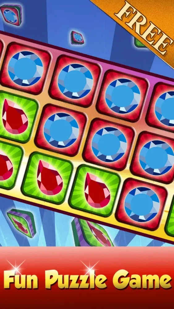 صور Jewel Flippers Tiles - Diamonds Match-3 Mania