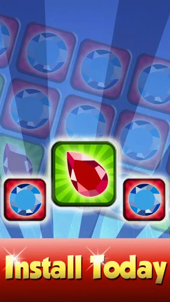 صور Jewel Flippers Tiles - Diamonds Match-3 Mania
