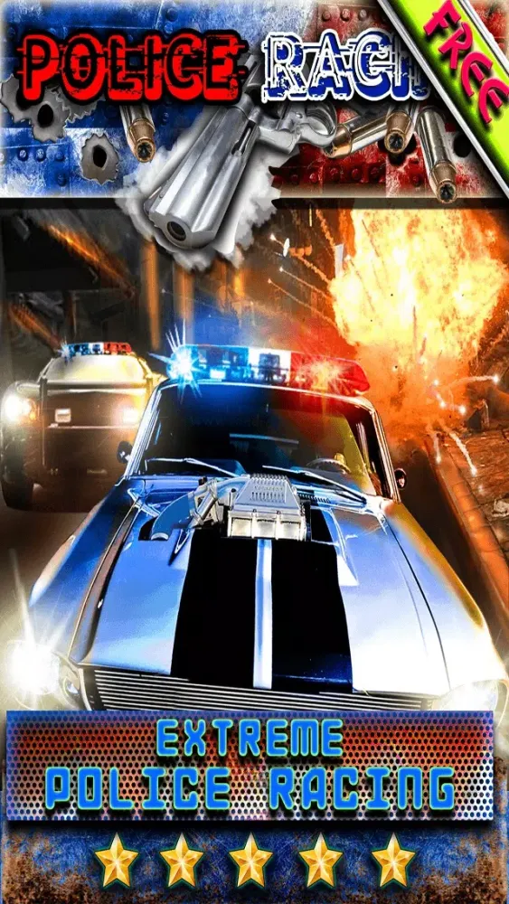 Police Racing Driving Simulator - Real Mad Skills Turbo Chase Racer FREE 스크린샷