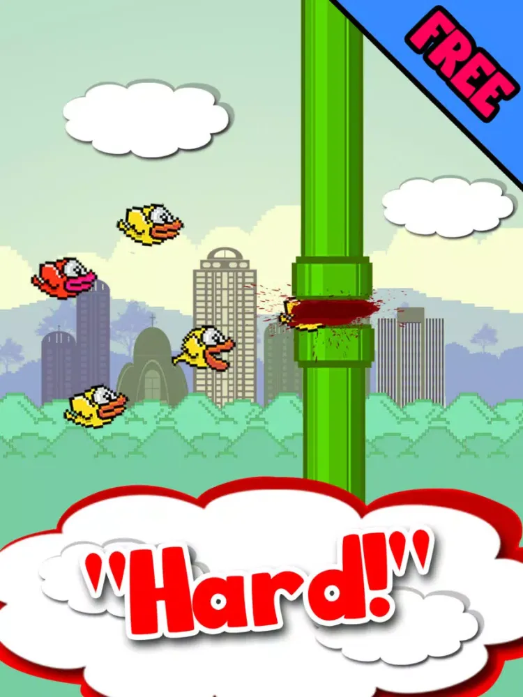 Squishy Flappy Wings - Great Tiny Bird Toy In A Smash-hit Story iPad  スクリーンショット