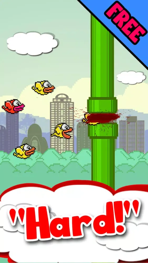 Squishy Flappy Wings - Great Tiny Bird Toy In A Smash-hit Story スクリーンショット