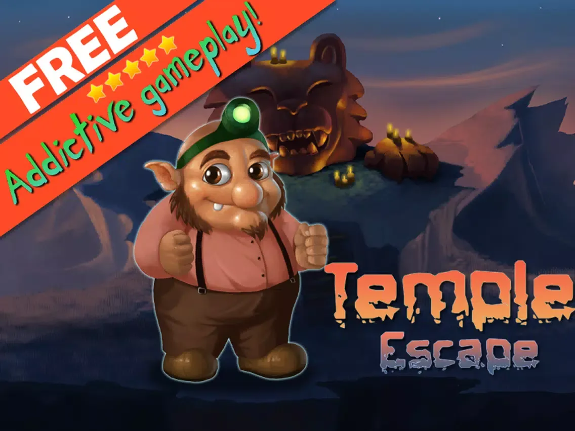 صور Brave Escape from Mega Monster Temple - Run and Jump Adventure Free iPad 