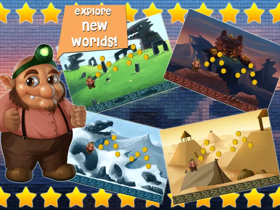 صور Brave Escape from Mega Monster Temple - Run and Jump Adventure Free iPad 