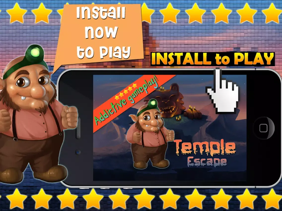 صور Brave Escape from Mega Monster Temple - Run and Jump Adventure Free iPad 