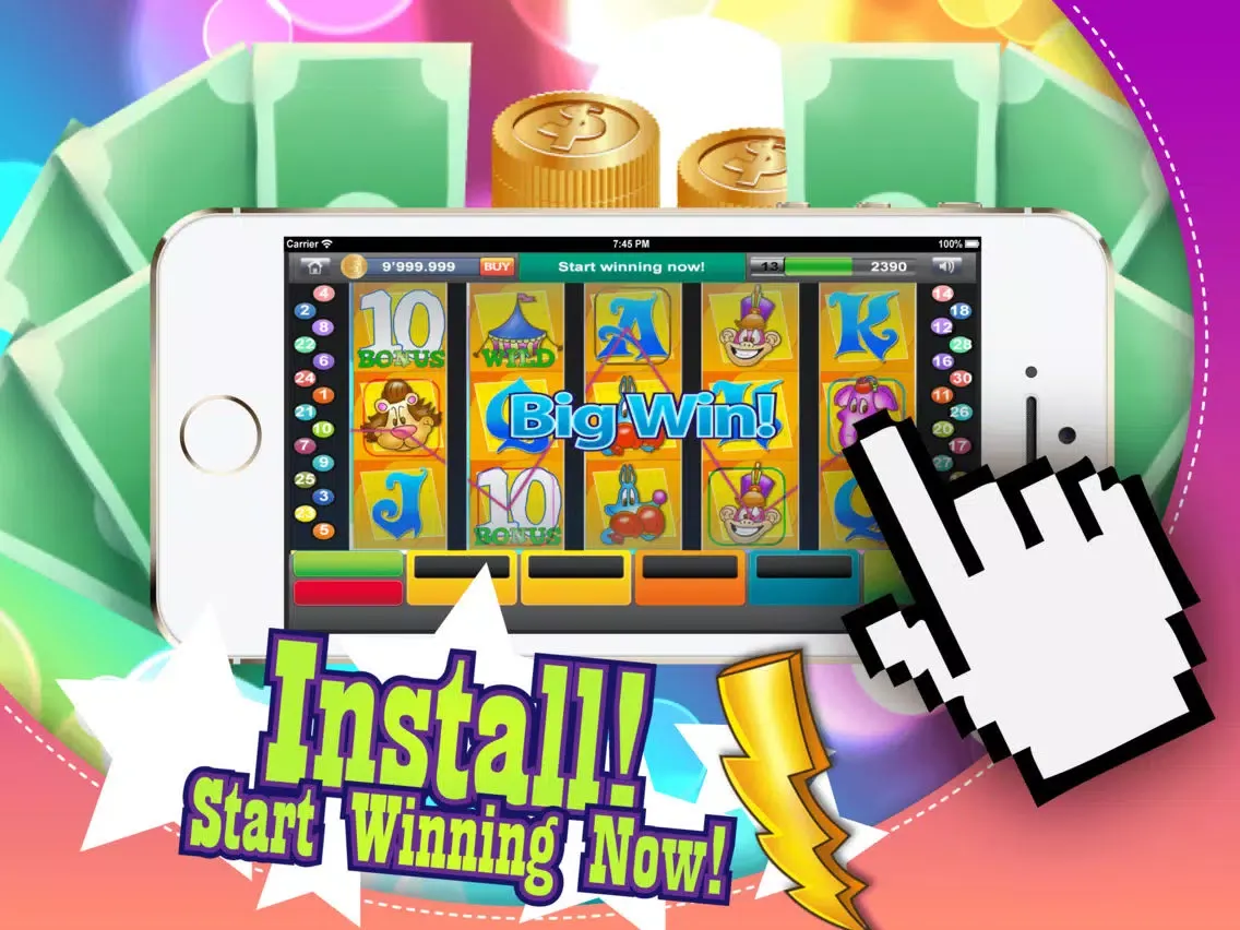 تصاویر Slots-Free Treasure Casino iPad 