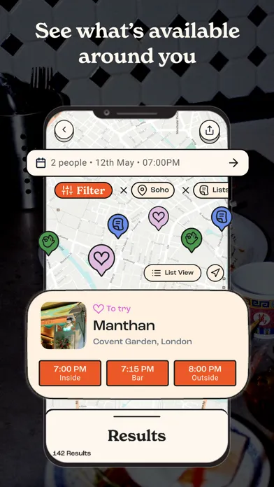 Screenshot di Appetite: Discover & Dine