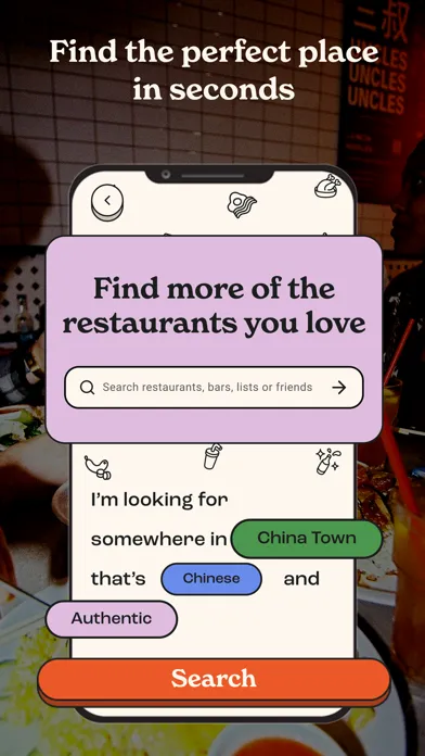 Screenshot di Appetite: Discover & Dine