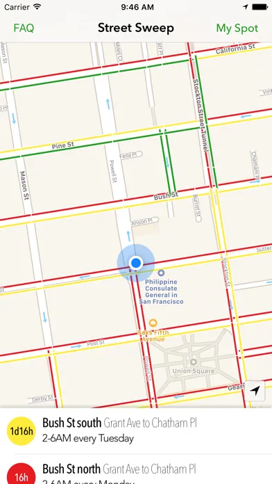 Скриншоты Street Sweep - San Francisco Street Parking