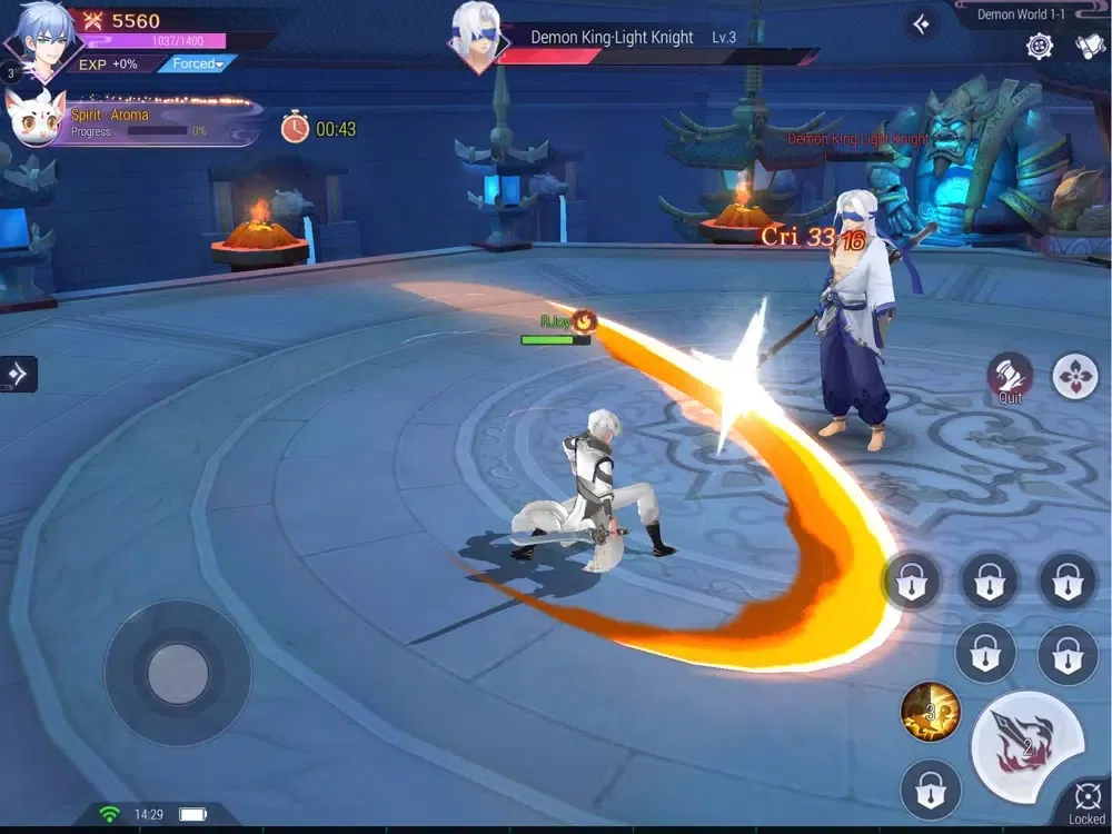 Capturas de tela do Mega Heroes iPad 