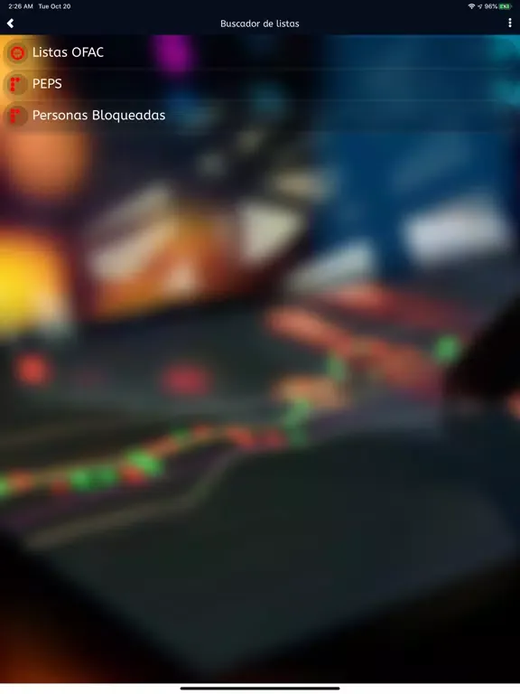 Capturas de tela do TJ Consultores iPad 