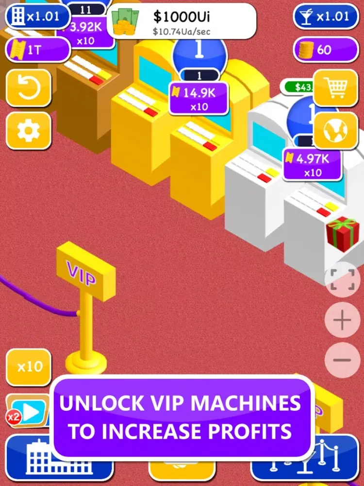 Captures d'écran de Idle Casino iPad 