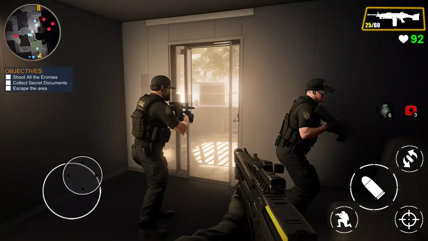 SWAT Games Elite Team Offline应用截图