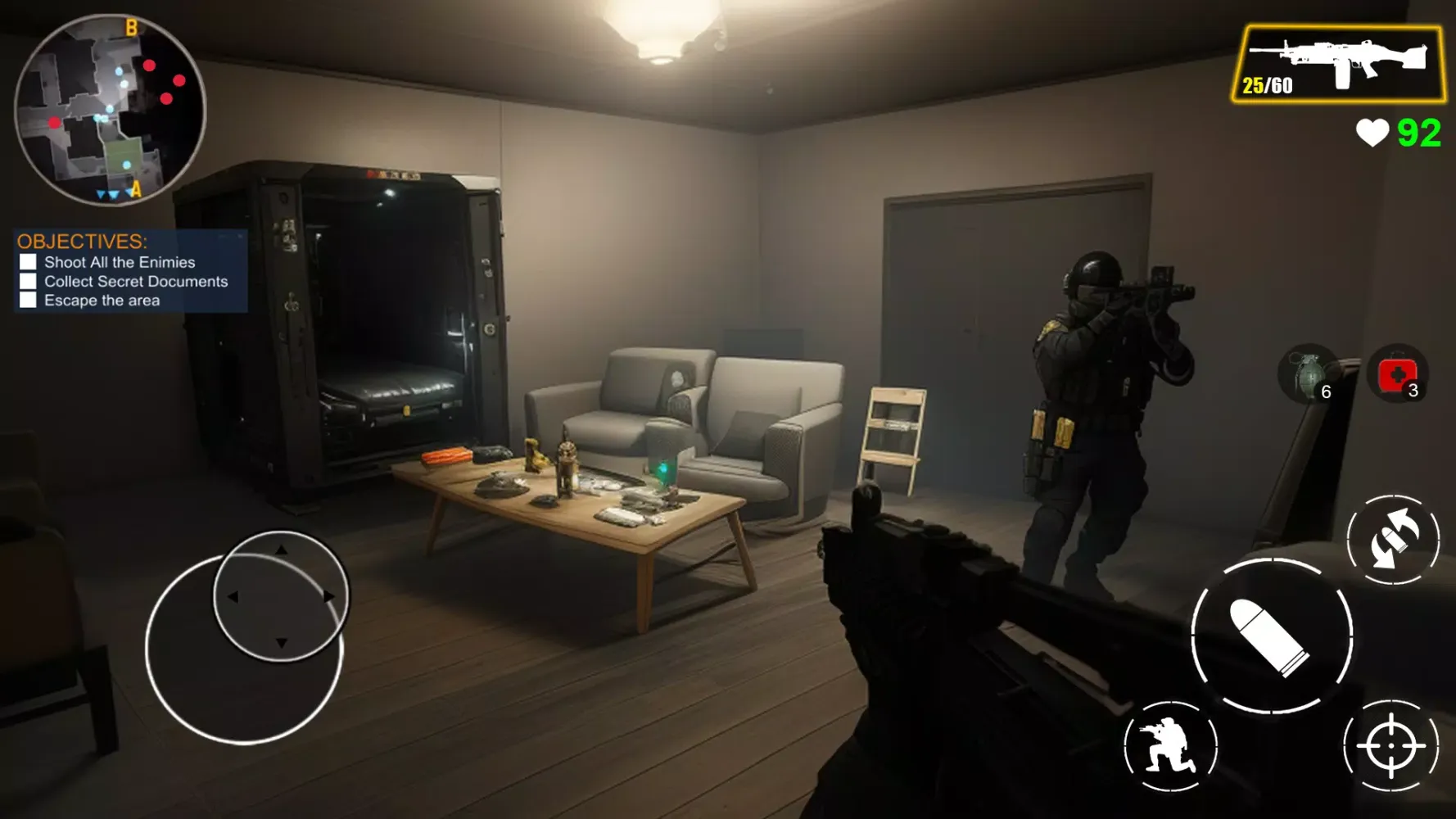 SWAT Games Elite Team Offline应用截图