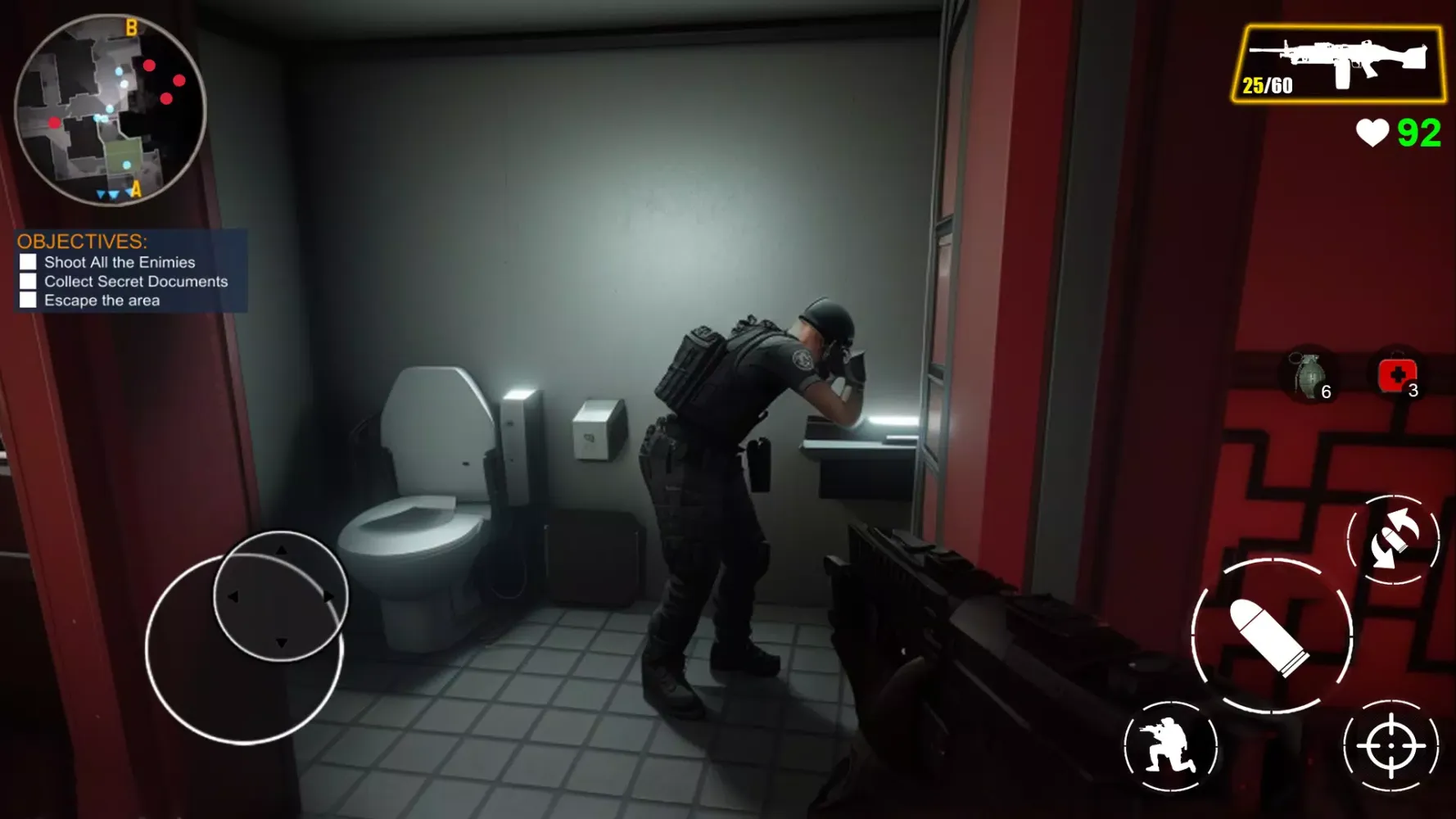 SWAT Games Elite Team Offline应用截图