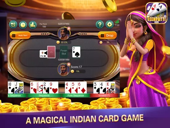 Capturas de tela do Teen Patti Dhani Online Poker iPad 