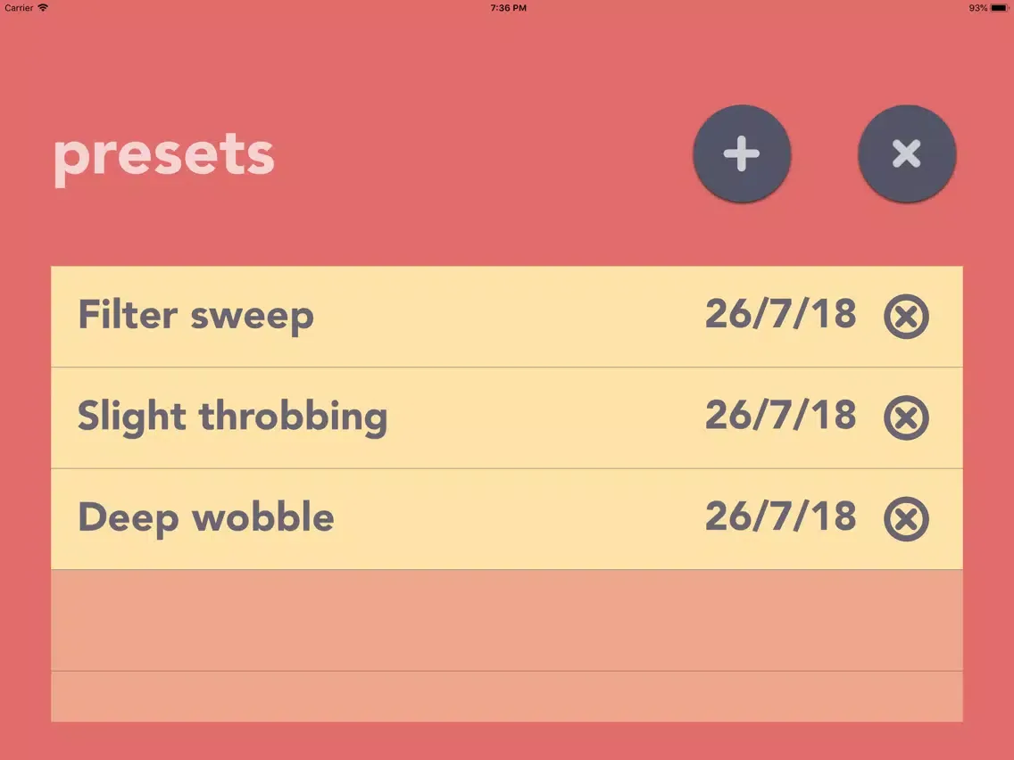 Tiger-lily Tremolo iPad  Screenshots