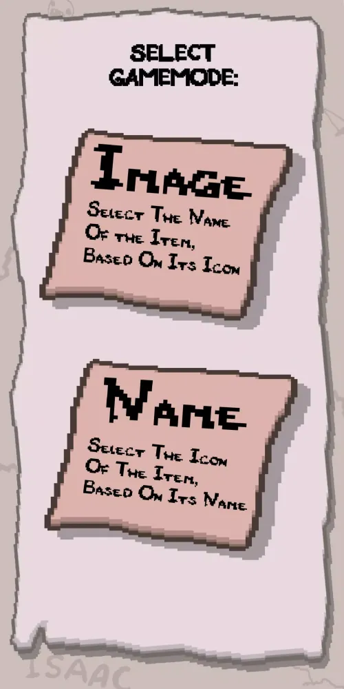 Ảnh chụp màn hình của Isaac Quiz