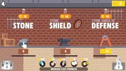 Capturas de pantalla de Blacksmith Clicker