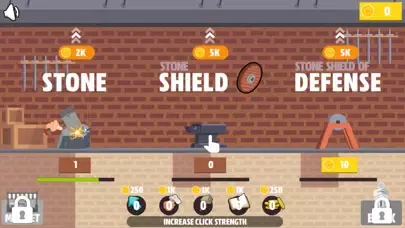 Capturas de pantalla de Blacksmith Clicker
