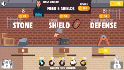 Capturas de pantalla de Blacksmith Clicker