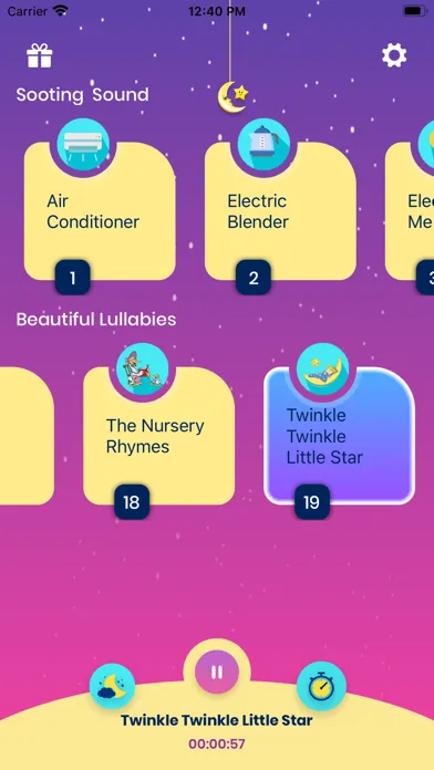 Baby Sleep Sounds: Baby Sleep स्क्रीनशॉट