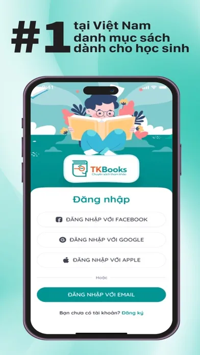 Capturas de tela do TKBooks