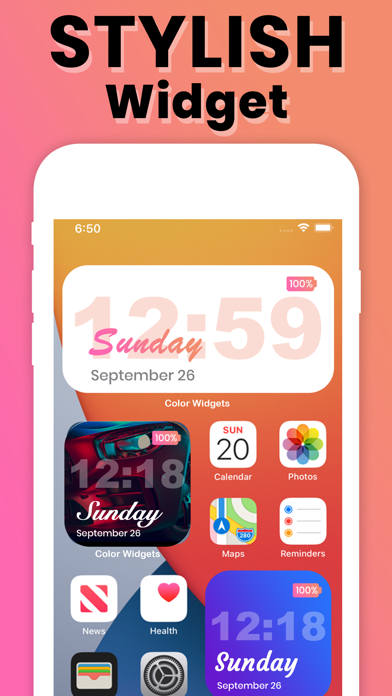 تصاویر Color Widgets - Custom Widgets
