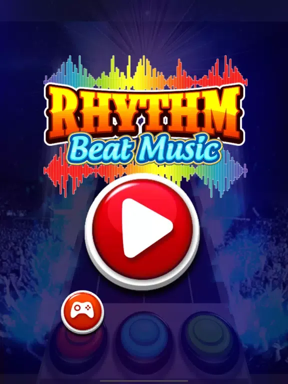 Tangkapan layar Rhythm Beat Music iPad 