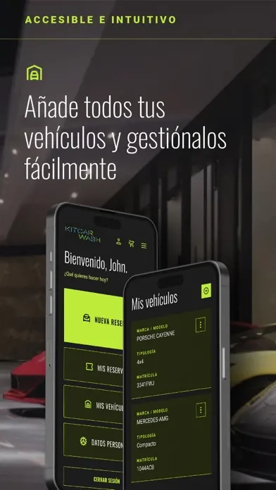 Capturas de tela do KitCar Wash