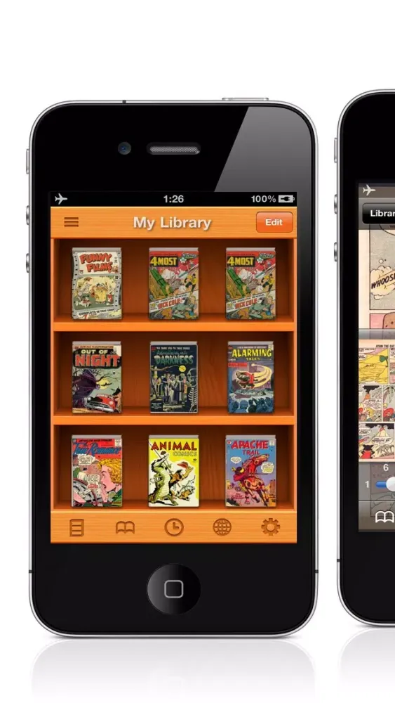 PDF/Comic Reader Bookman Pro for iPhone स्क्रीनशॉट