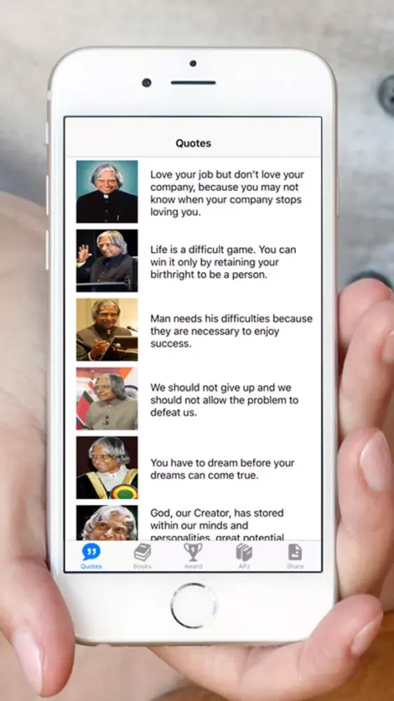 Best Quotes : APJ Abdul Kalam Screenshots