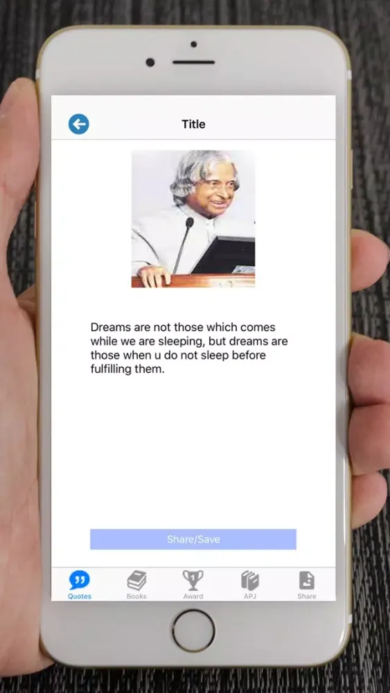 Best Quotes : APJ Abdul Kalam Screenshots